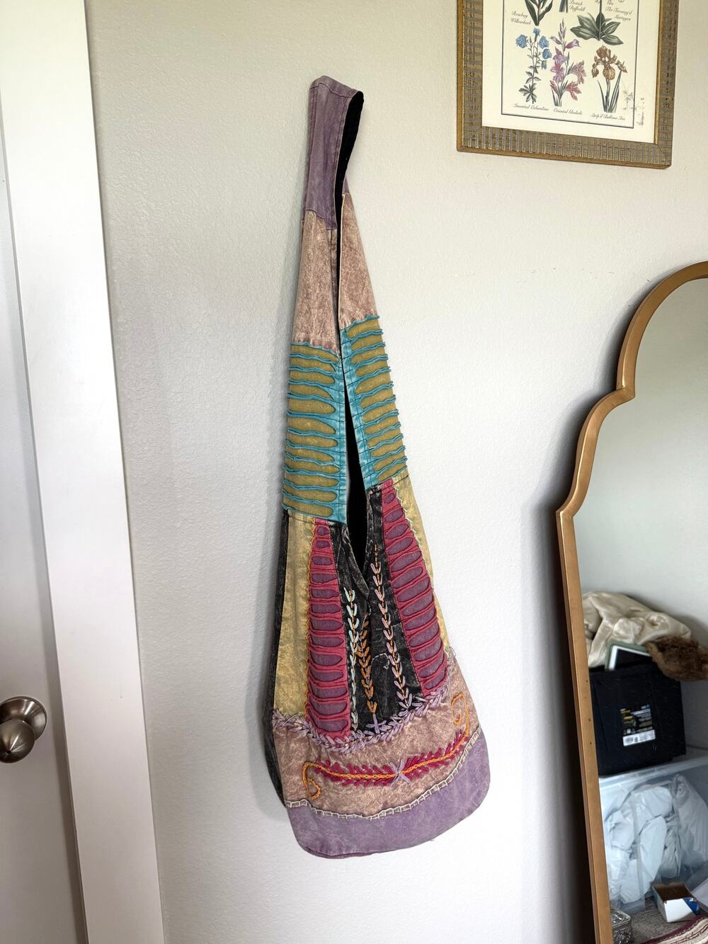 Patchwork Hobo Bag